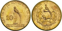 Gold Coins of Guatemala