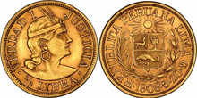 Gold Coins of Peru