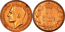 Gold Coins of Yugoslavia