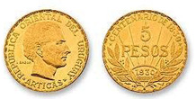 Gold Coins of Uruguay