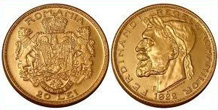 Gold Coins of Romania