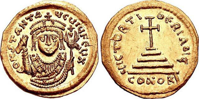 Byzantine Gold Solidus & Nomisma
