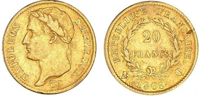 French Gold Napoleon