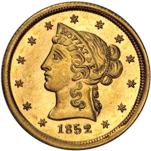 1852 rare coin