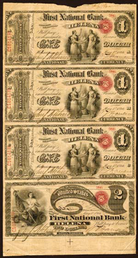 American Currency Legal Tender Notes
