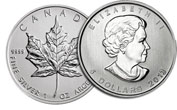 Silver Coins Canadian Silver Maple Leaf 
