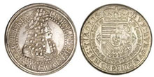 Leopold Thaler Silver Coin