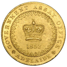 1852 Adelaide One Pound