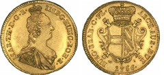 Gold Coins of Austrian Netherlands 