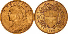 Gold Coins of Switzerland