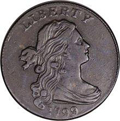 1799 1C Normal Date XF45 PCGS.