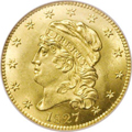 1827 $5  MS66 NGC.