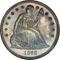 1866 $2 1/2 MS65 PCGS.