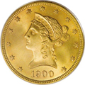 1900 $10 MS66 PCGS.