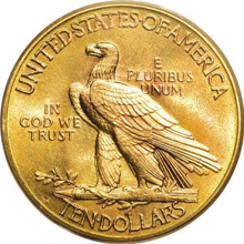 1920-S $10  MS67 PCGS.