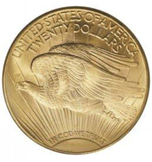 1927-D $20  MS67 PCGS.